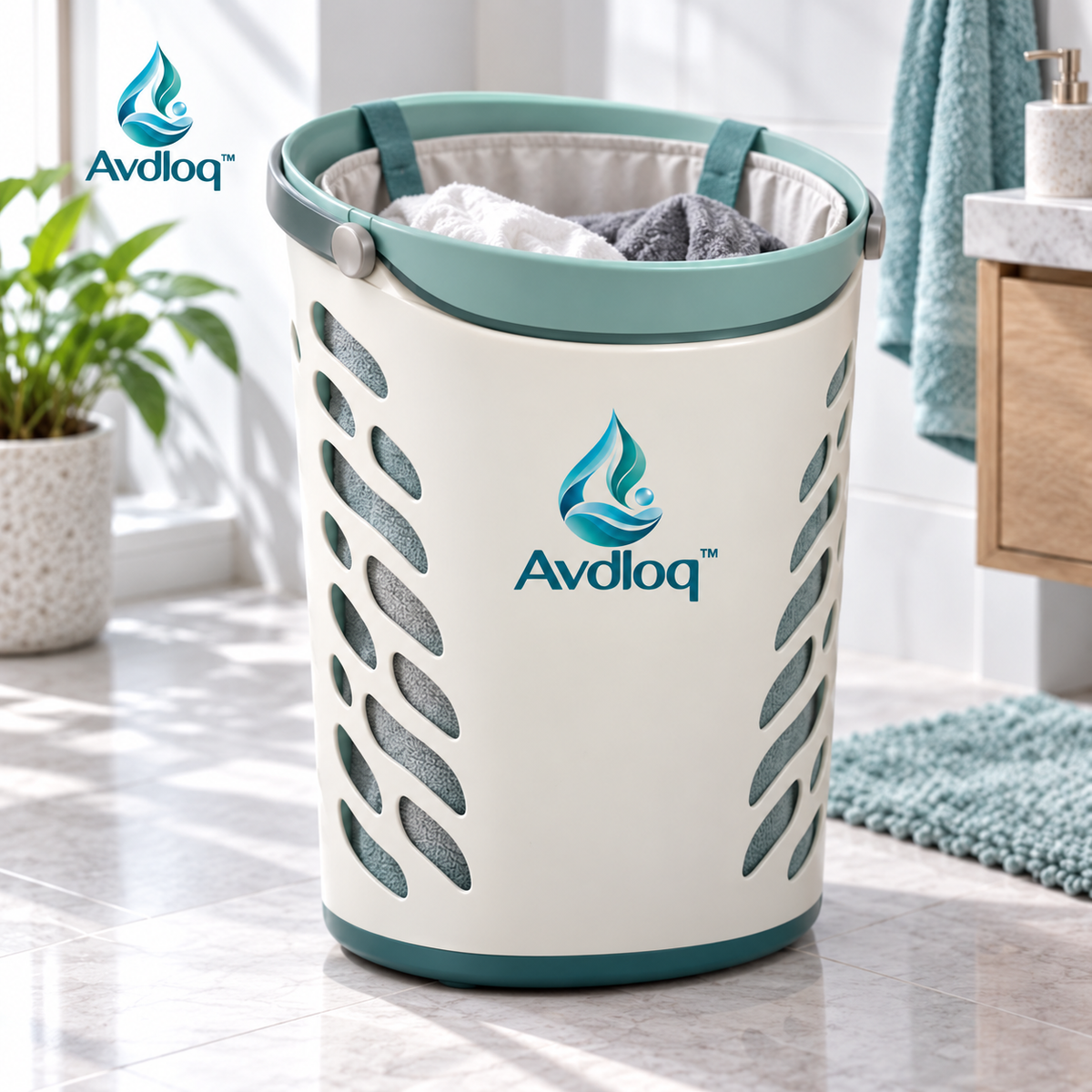 Avdloq™ AirVent Laundry Hamper