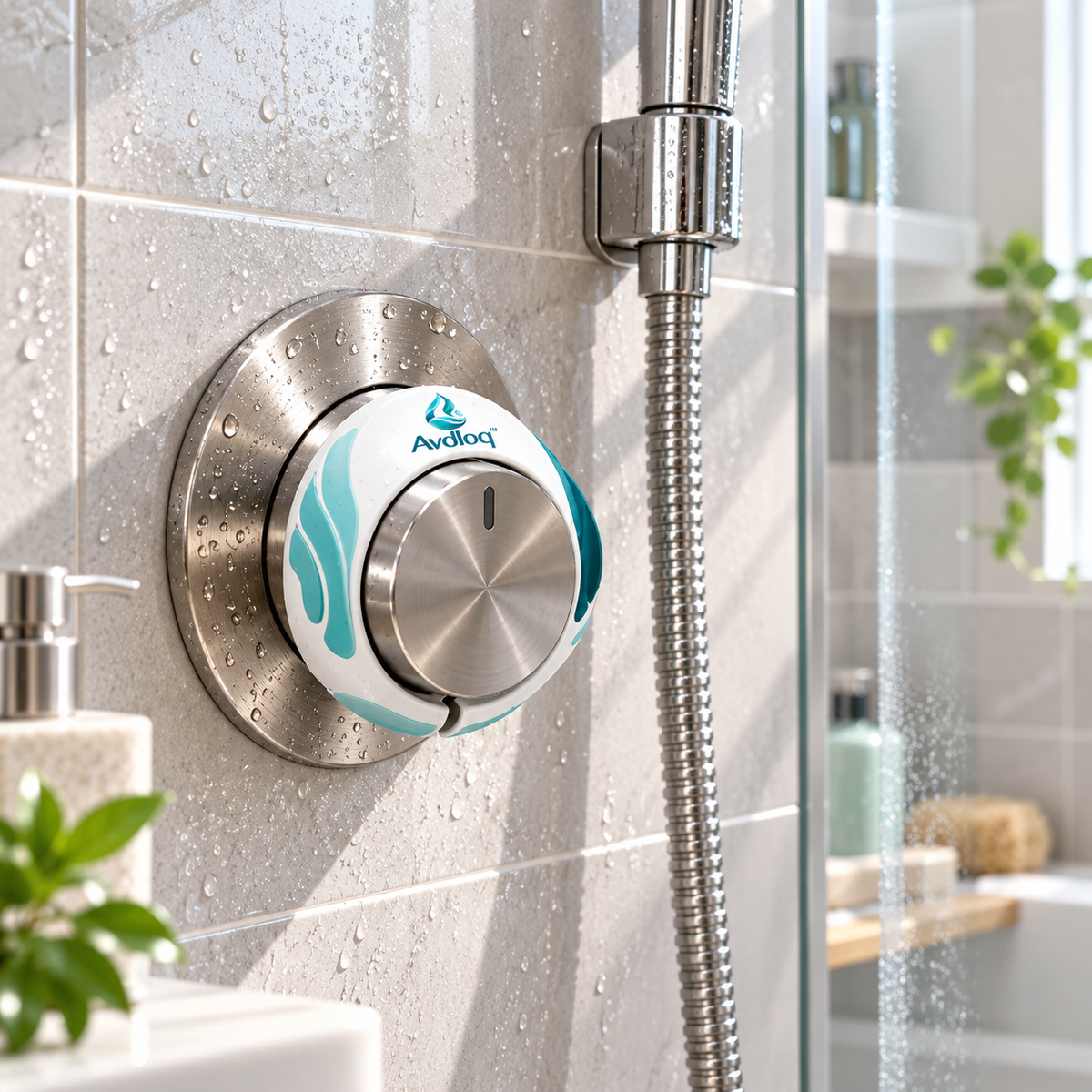 Avdloq™ GripSense Shower Dial Collar