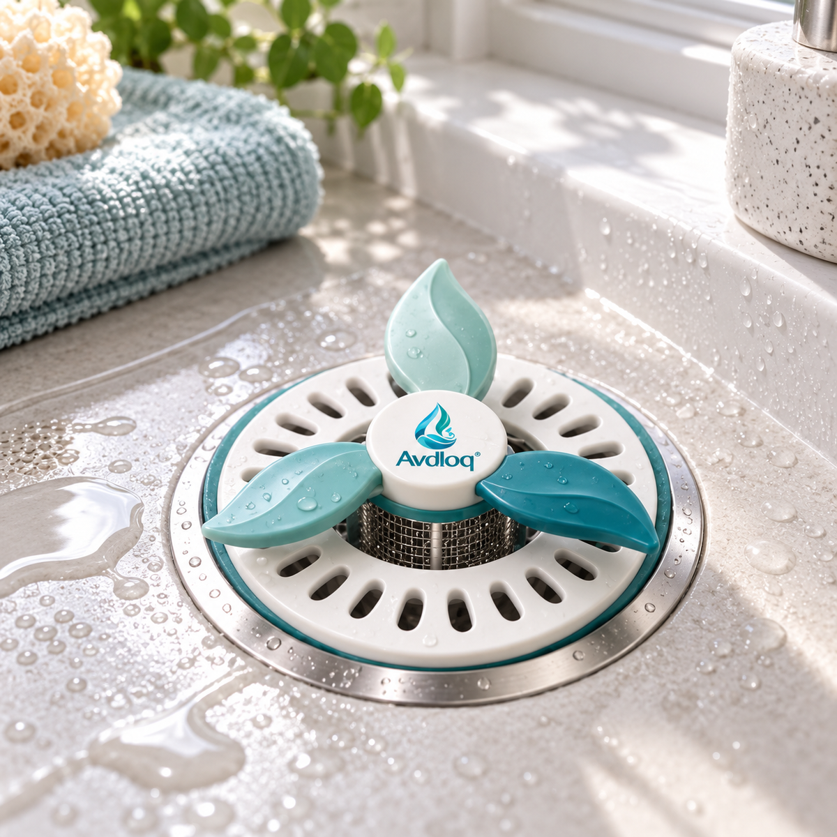 Avdloq™ LeafLift Hair Catch Drain Cover