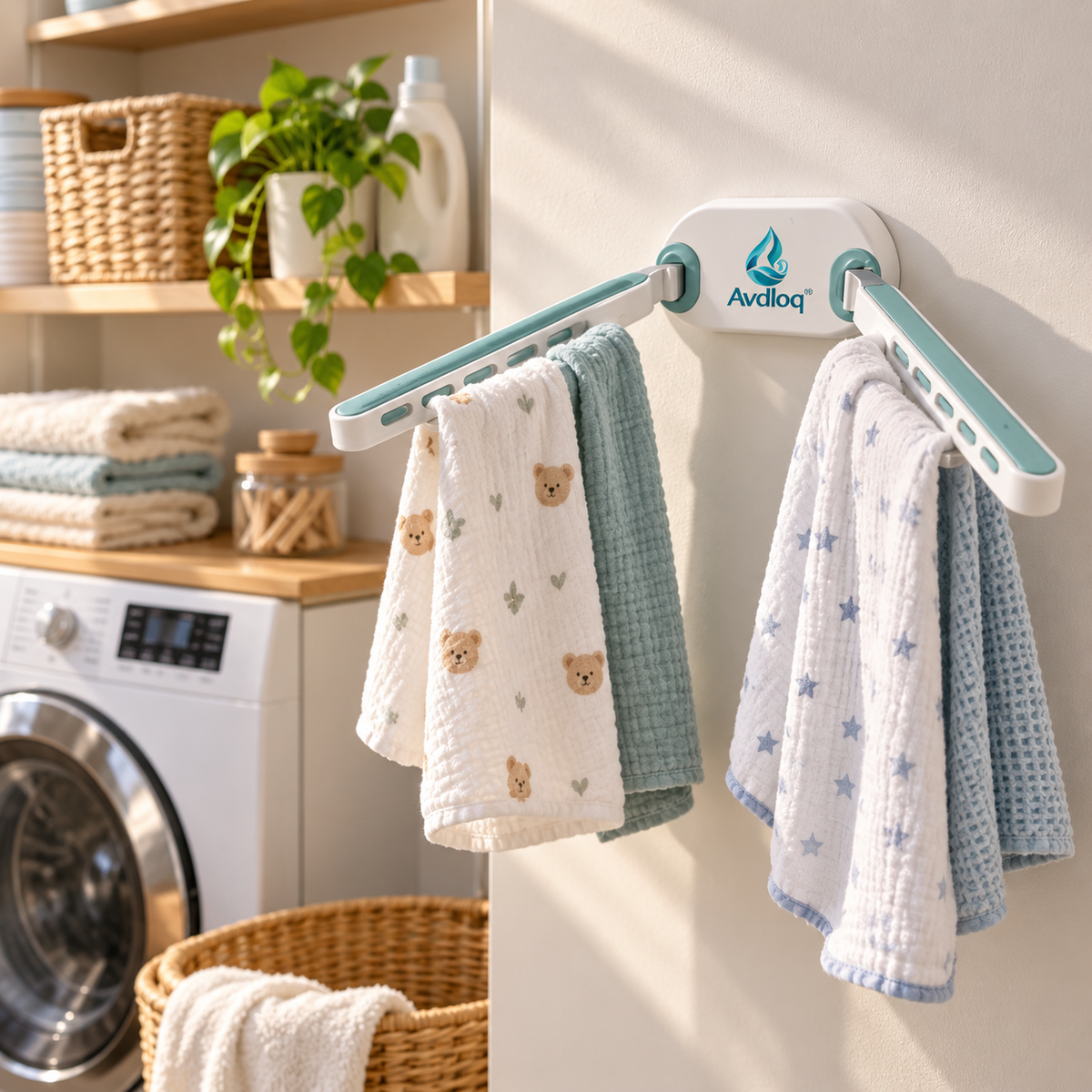 Avdloq™ AirWing Quick-Dry Towel Bar